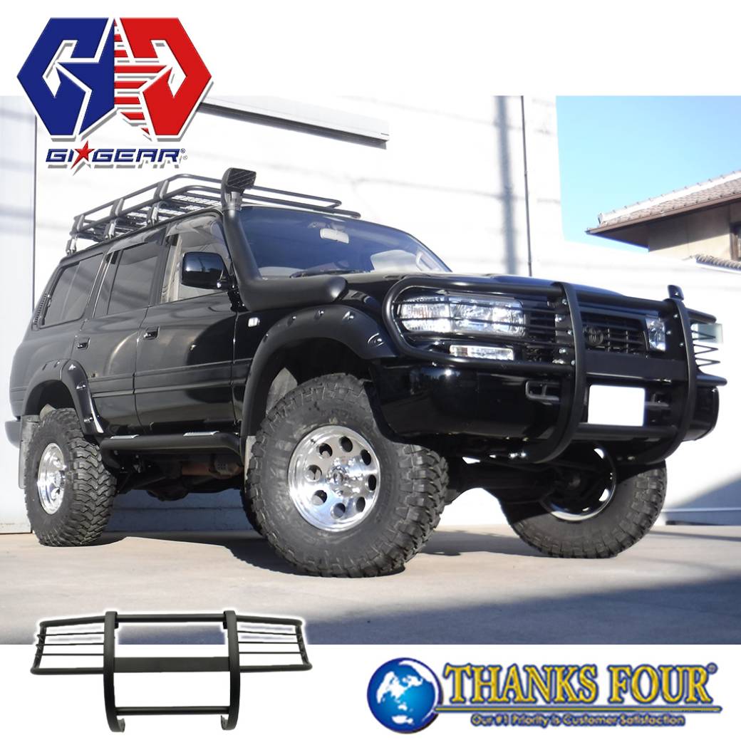 楽天市場】GI☆GEAR ジーアイ・ギアグリルガード / バンパーガード標準