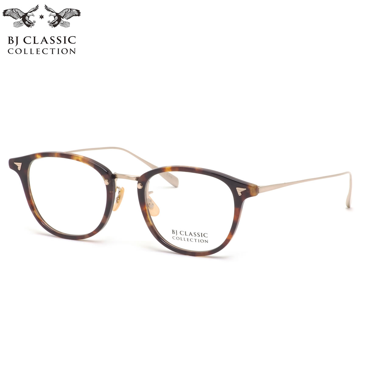 楽天市場】BJクラシック コレクション メガネ COM-548 NT 2-6a 49 BJ