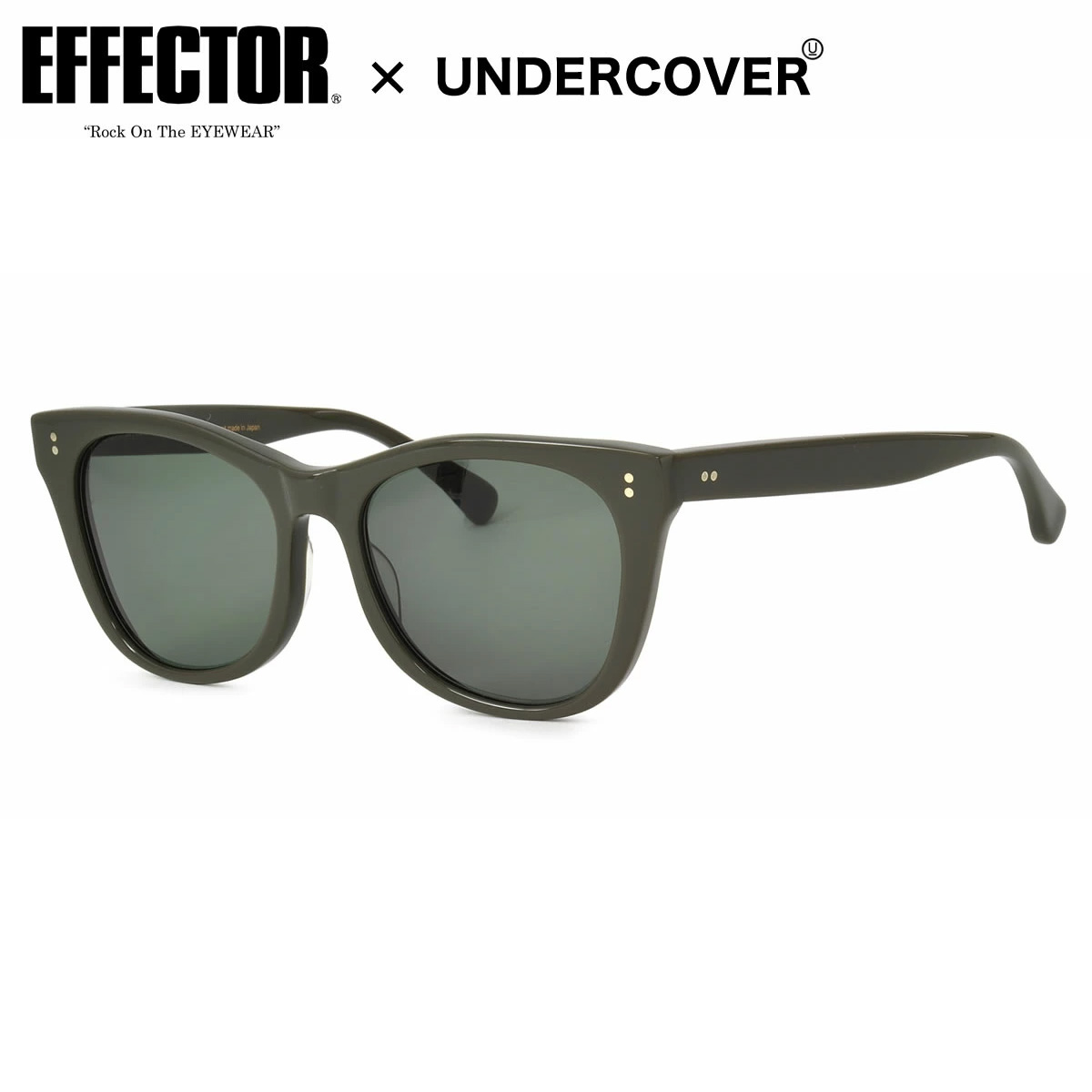 楽天市場】エフェクター メガネ UNDERCOVER gloria GY 55サイズ