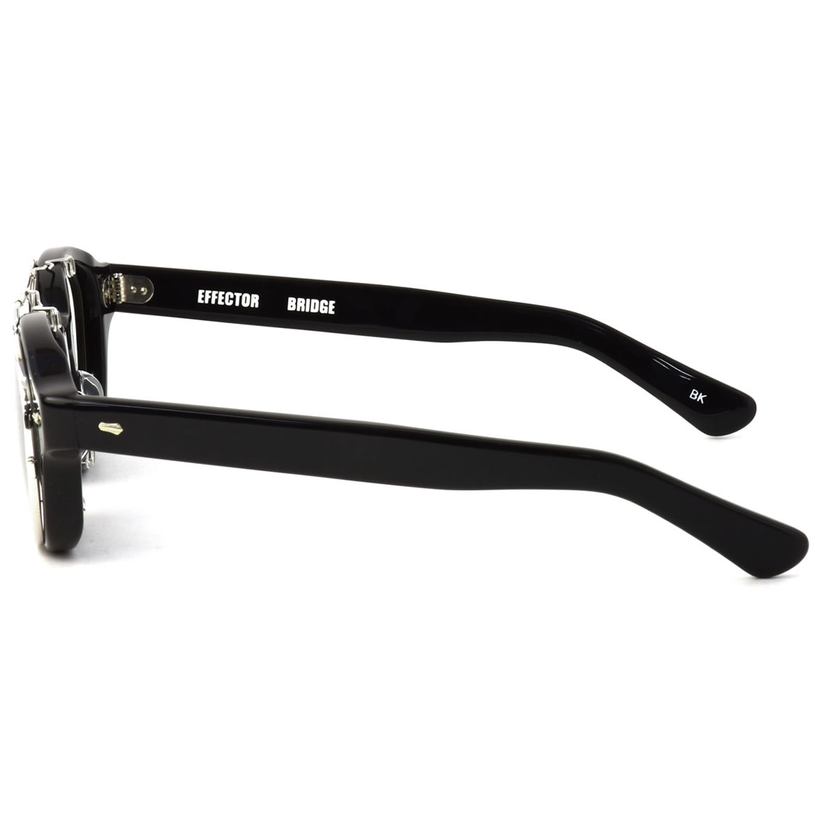 楽天市場】エフェクター クリップオン ブリッジ 専用 偏光サングラス