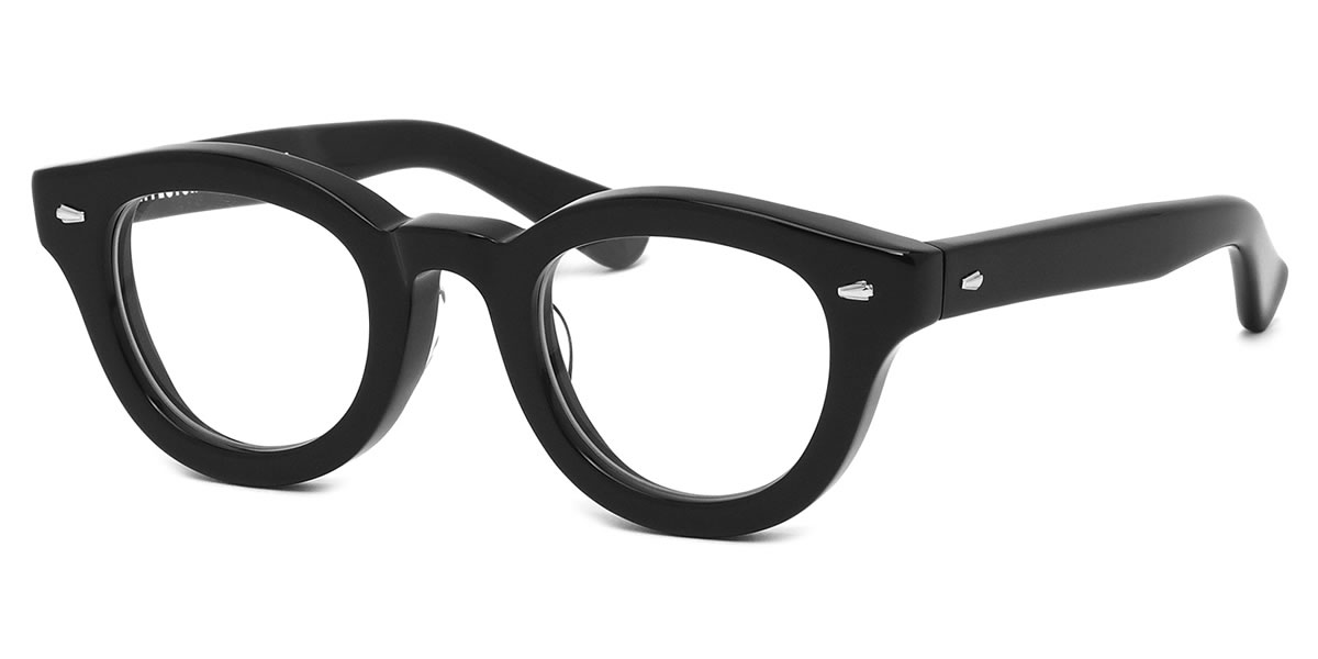 楽天市場】エフェクター メガネ HARMONIST BK 48 UVカット 伊達メガネ