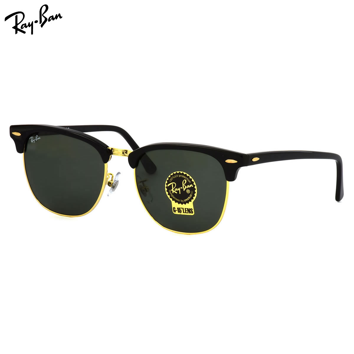 楽天市場】レイバン サングラス クラブマスター Ray-Ban RB3016F W0365