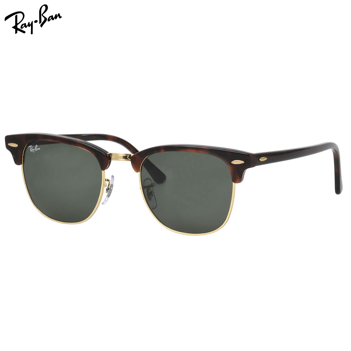 楽天市場】レイバン サングラス クラブマスター Ray-Ban RB3016 W0366