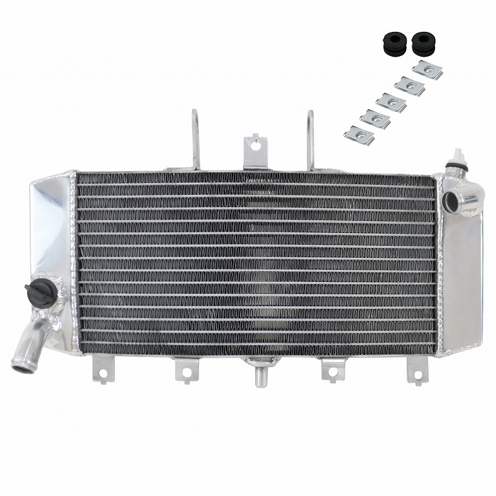 楽天市場】アルミ製 ラジエーター ZRX400 後期 カワサキ アルミ