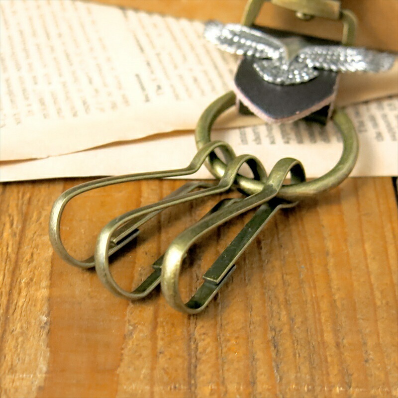 楽天市場】カラビナキーホルダー キーリング カラビナ メンズ シルバー