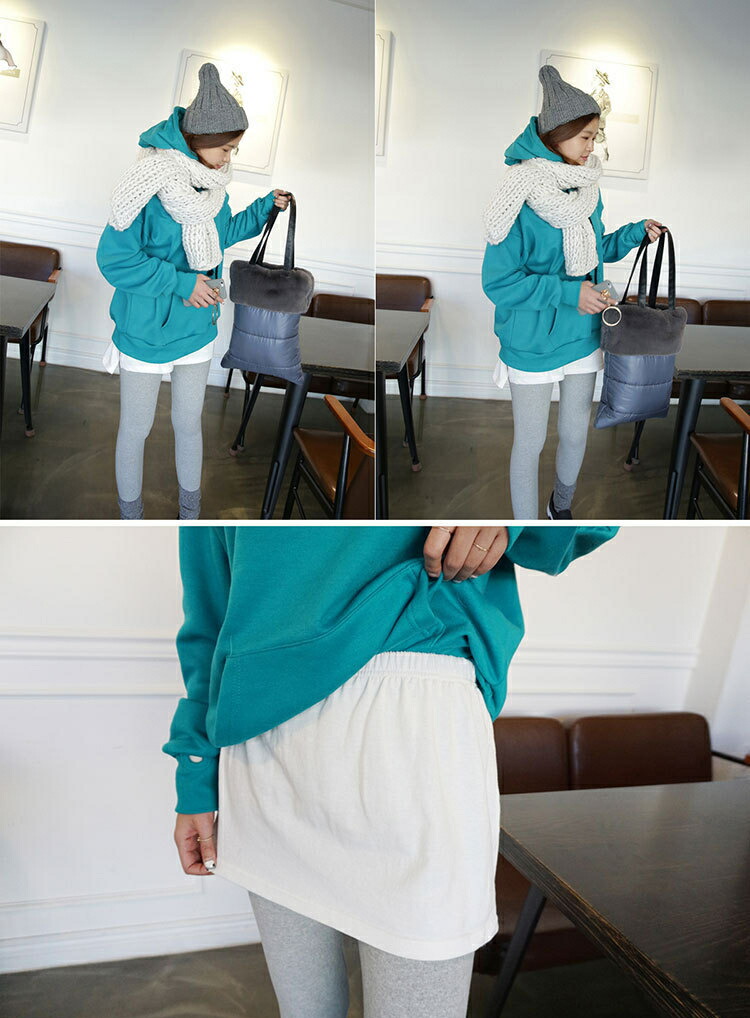 楽天市場】つけ裾 スリットレイヤードTシャツ 付け裾 レイヤード