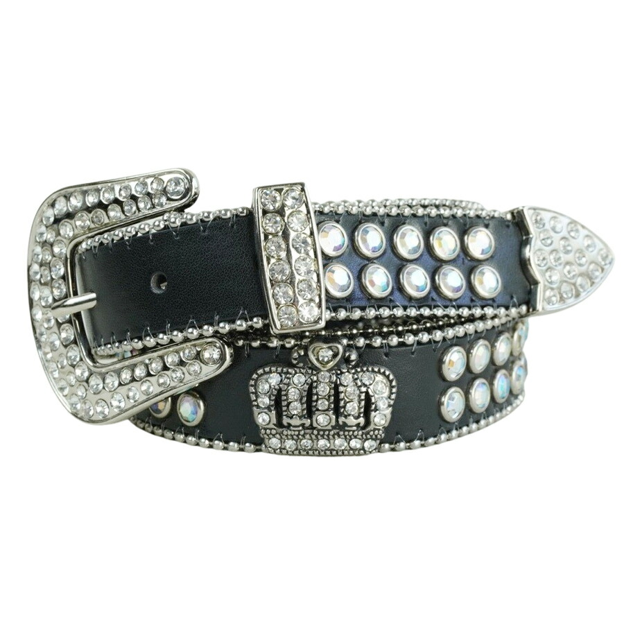 楽天市場】KAMBERLEY GROUPGENUINE LEATHER BLING BELTレザーベルト