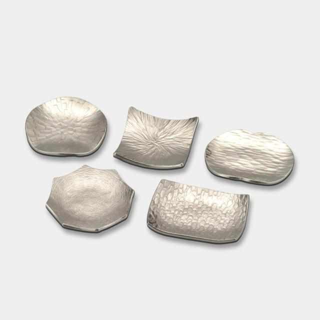 楽天市場】【小皿5点セット】彩飾 | 大阪浪華錫器 : BECOS伝統工芸楽天
