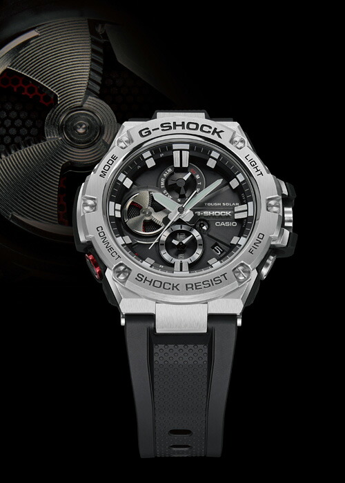 楽天市場】G-SHOCK G-STEEL Gスチール GST-B100-1AJF メンズ 腕時計