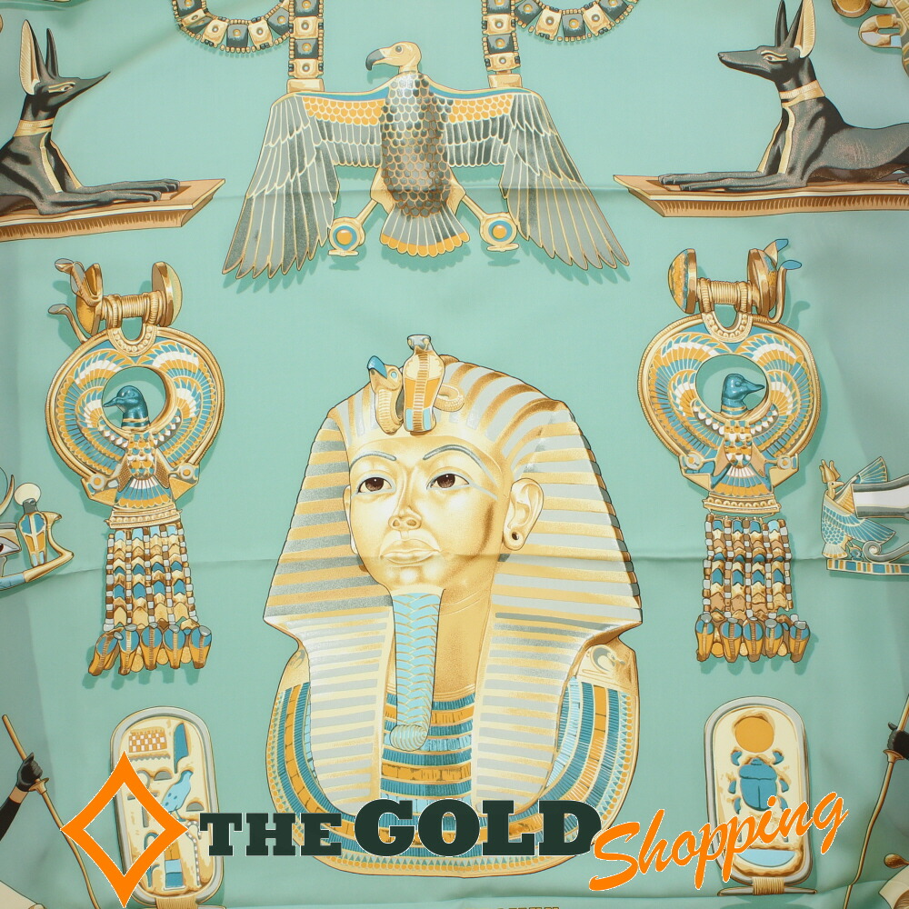 楽天市場】エルメス HERMES カレ90 ツタンカーメン TUTANKHAMUN