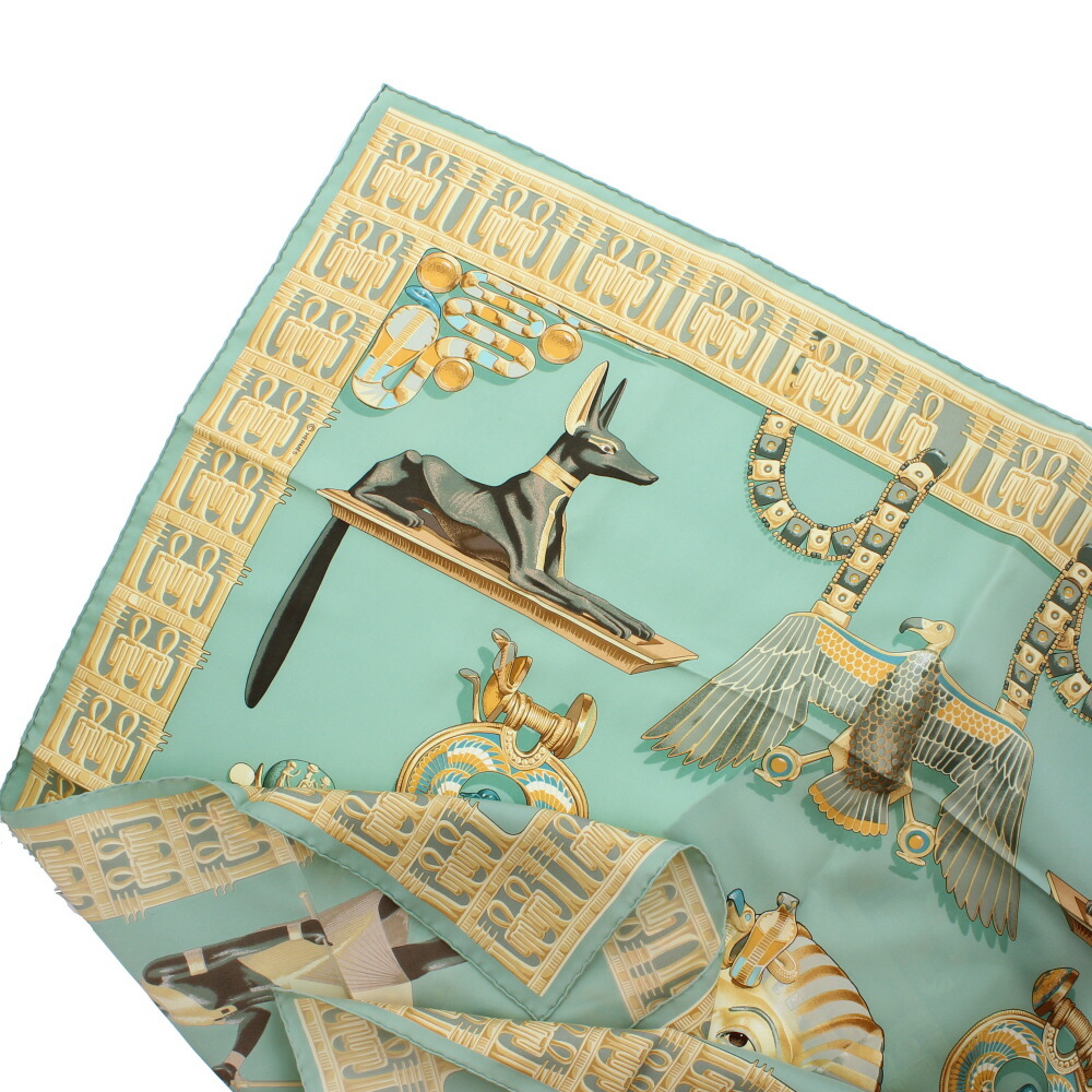 楽天市場】エルメス HERMES カレ90 ツタンカーメン TUTANKHAMUN