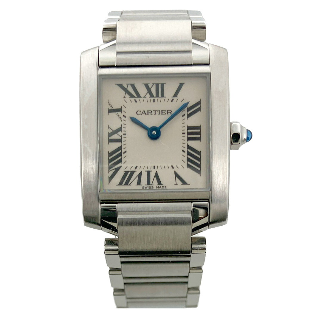 楽天市場】カルティエ タンクフランセーズSM W51008Q3 電池交換済
