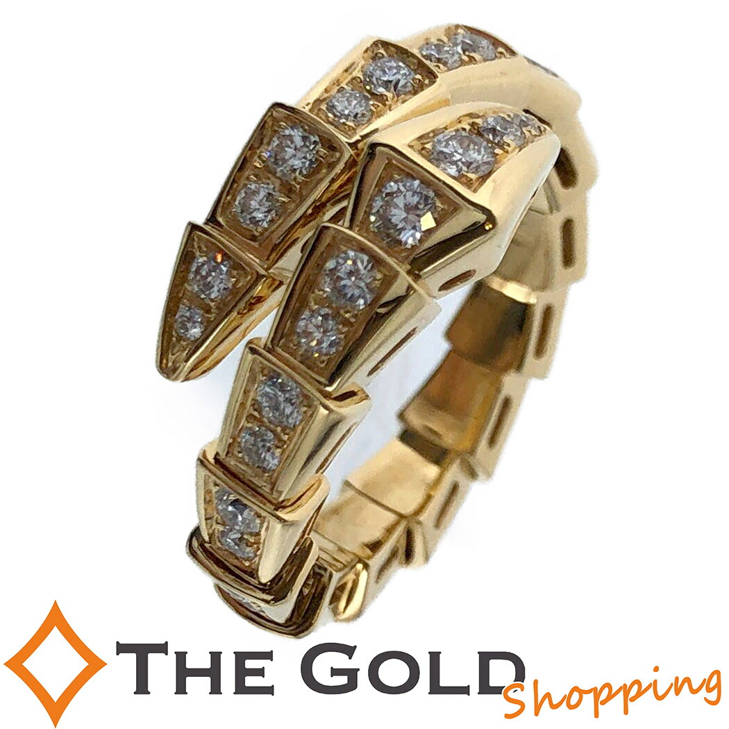 楽天市場】ブルガリ セルペンティ ヴァイパー リング 8-10号 Sサイズ