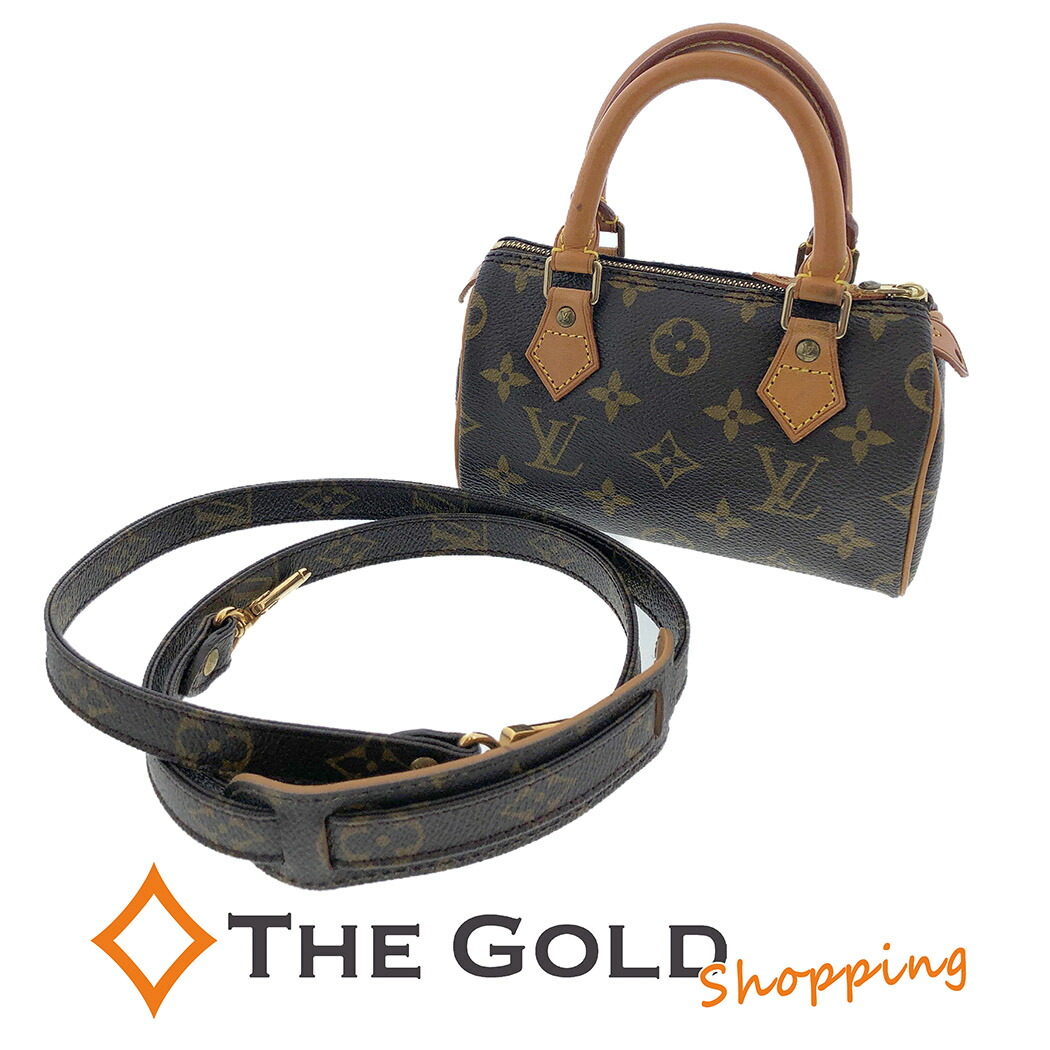 楽天市場】ルイヴィトン モノグラム ミニスピーディ 別売ストラップ付