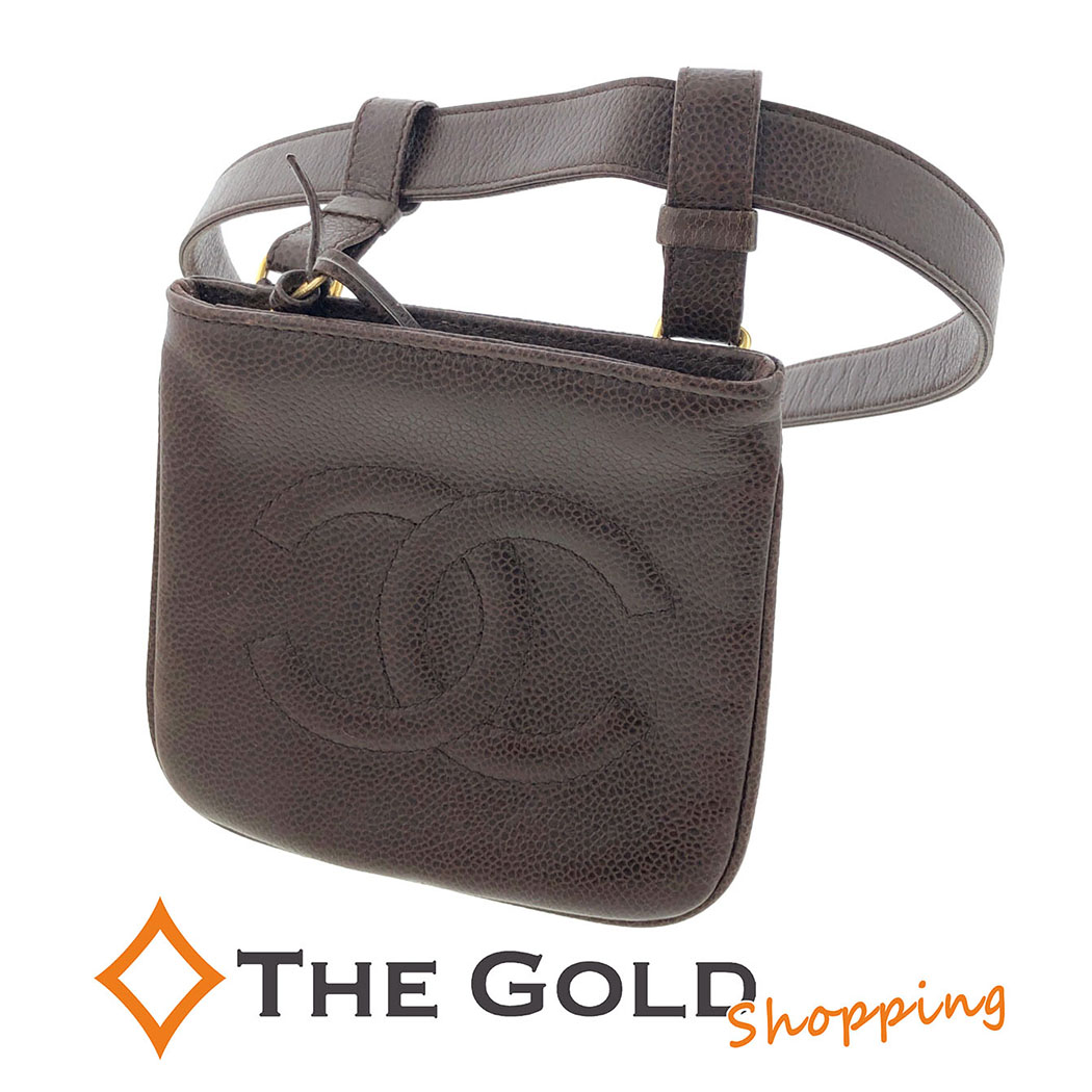 楽天市場】キャビアスキン シャネル（ボディバッグ・ウエストポーチ