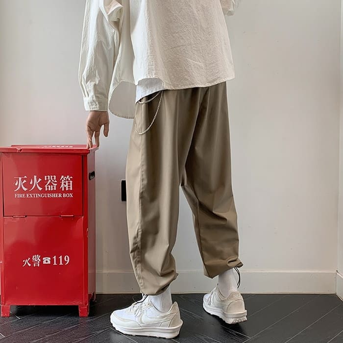 楽天市場】サルエルパンツ メンズ ドローストリング ジョガー 春夏