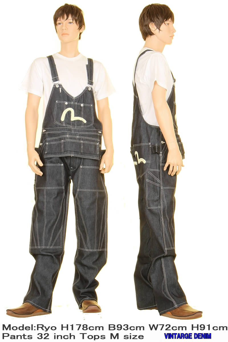 楽天市場】EVISU JEANS エヴィス ジーンズ 2910 SPECIAL OVERALL
