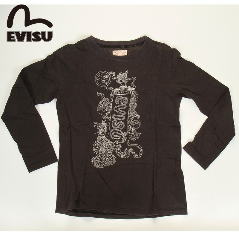 楽天市場】EVISU JEANS USED 長袖 ロンT 長袖Tシャツ エヴィス