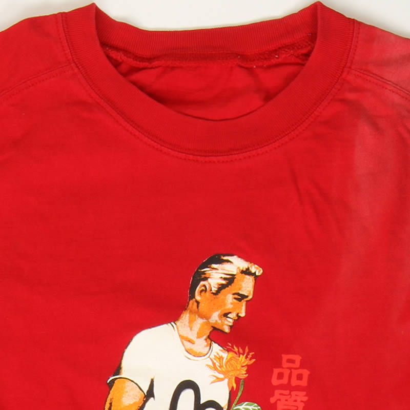 楽天市場】EVISU JEANS USED 品質保証マークTシャツ レッド 東京 大阪