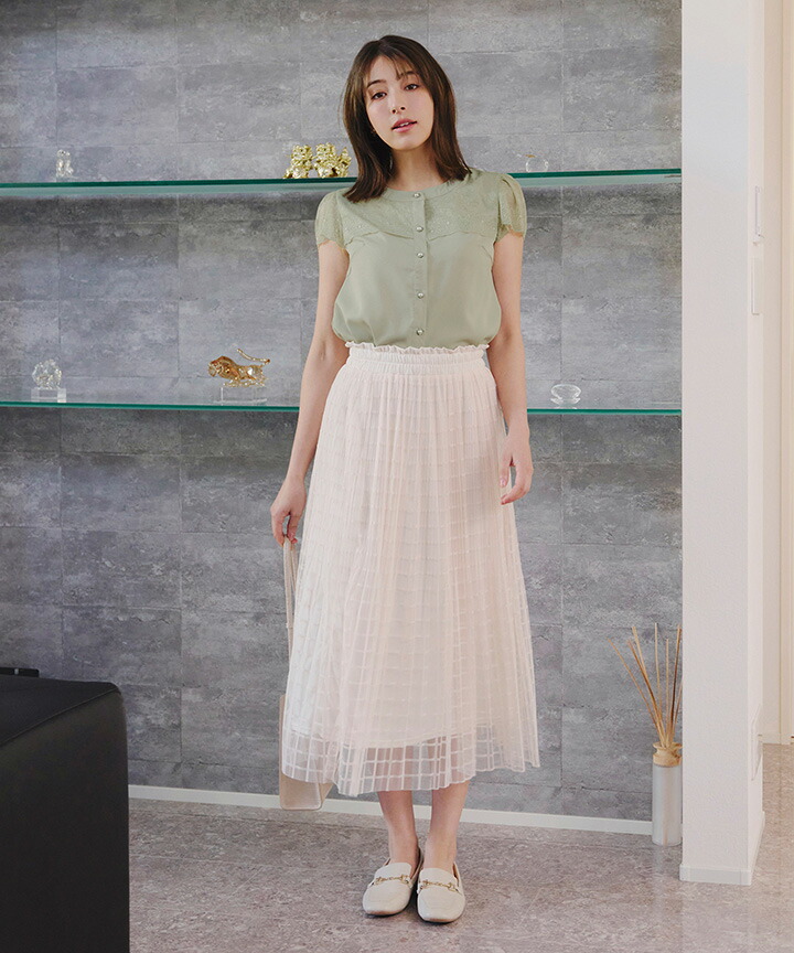 楽天市場】【楽天スーパーセール！50％OFF!!】フレンチスリーブレース