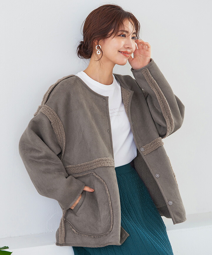 楽天市場】【楽天スーパーセール！70％OFF!!】2wayリバーシブルボア