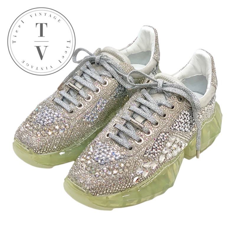 楽天市場】ジミーチュウ JIMMY CHOO ダイヤモンド スニーカー 靴