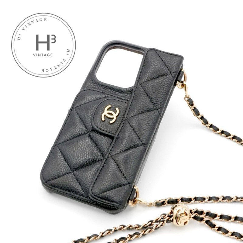 楽天市場】シャネル CHANEL 携帯・スマホアクセサリー ブラック