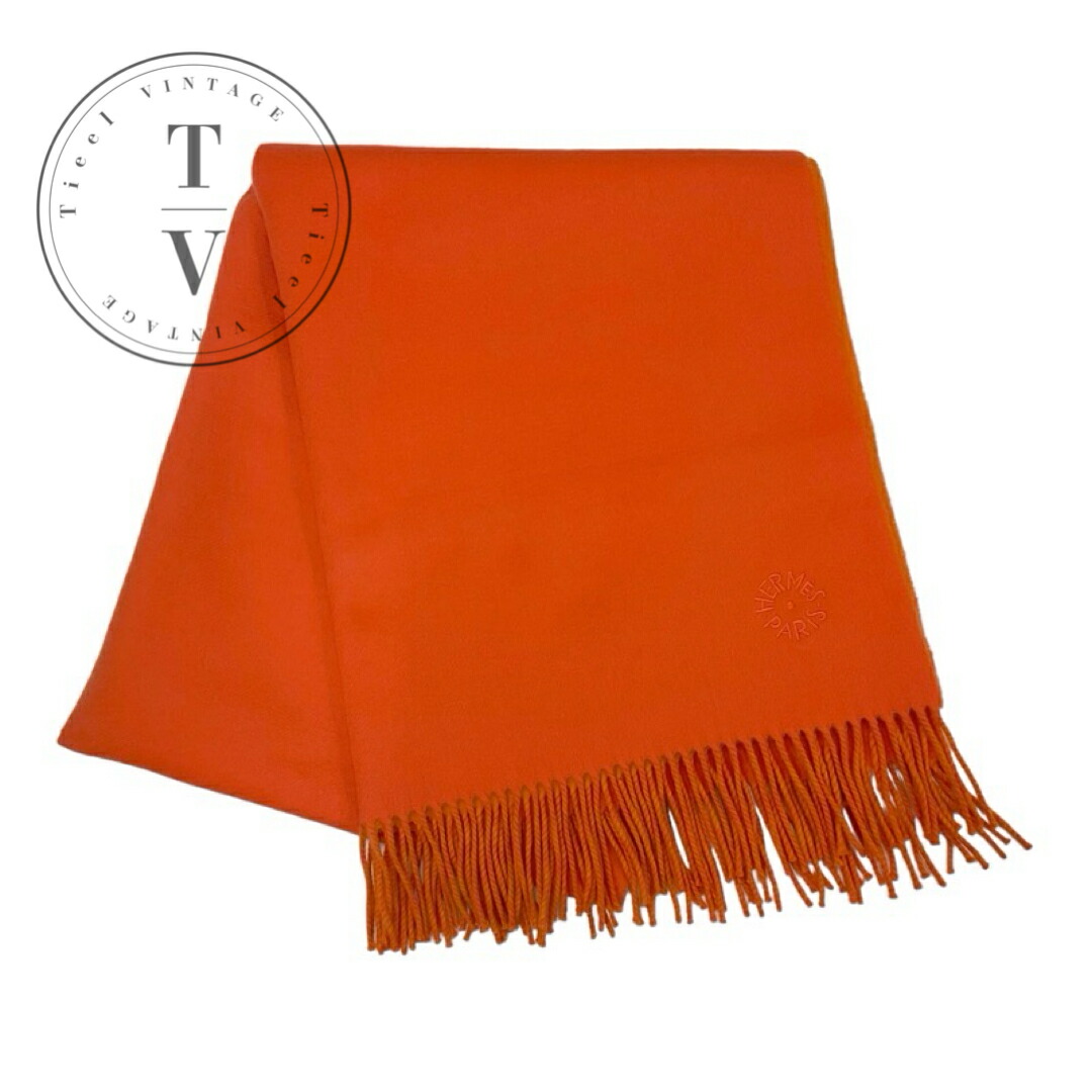 楽天市場】エルメス ストール オレンジの通販