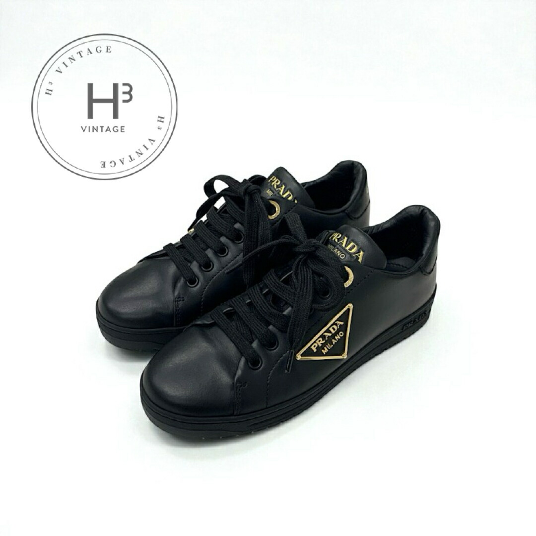 楽天市場】黒 スニーカー（ブランドプラダ）（靴）の通販