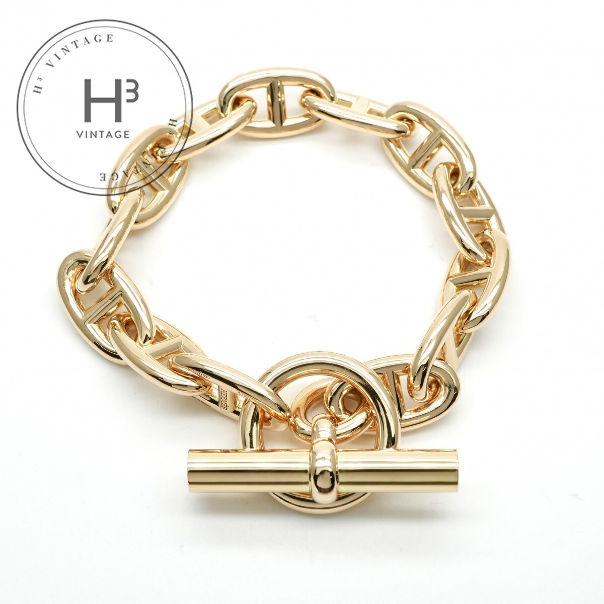 楽天市場】エルメス HERMES シェーヌダンクル ブレスレット バングル