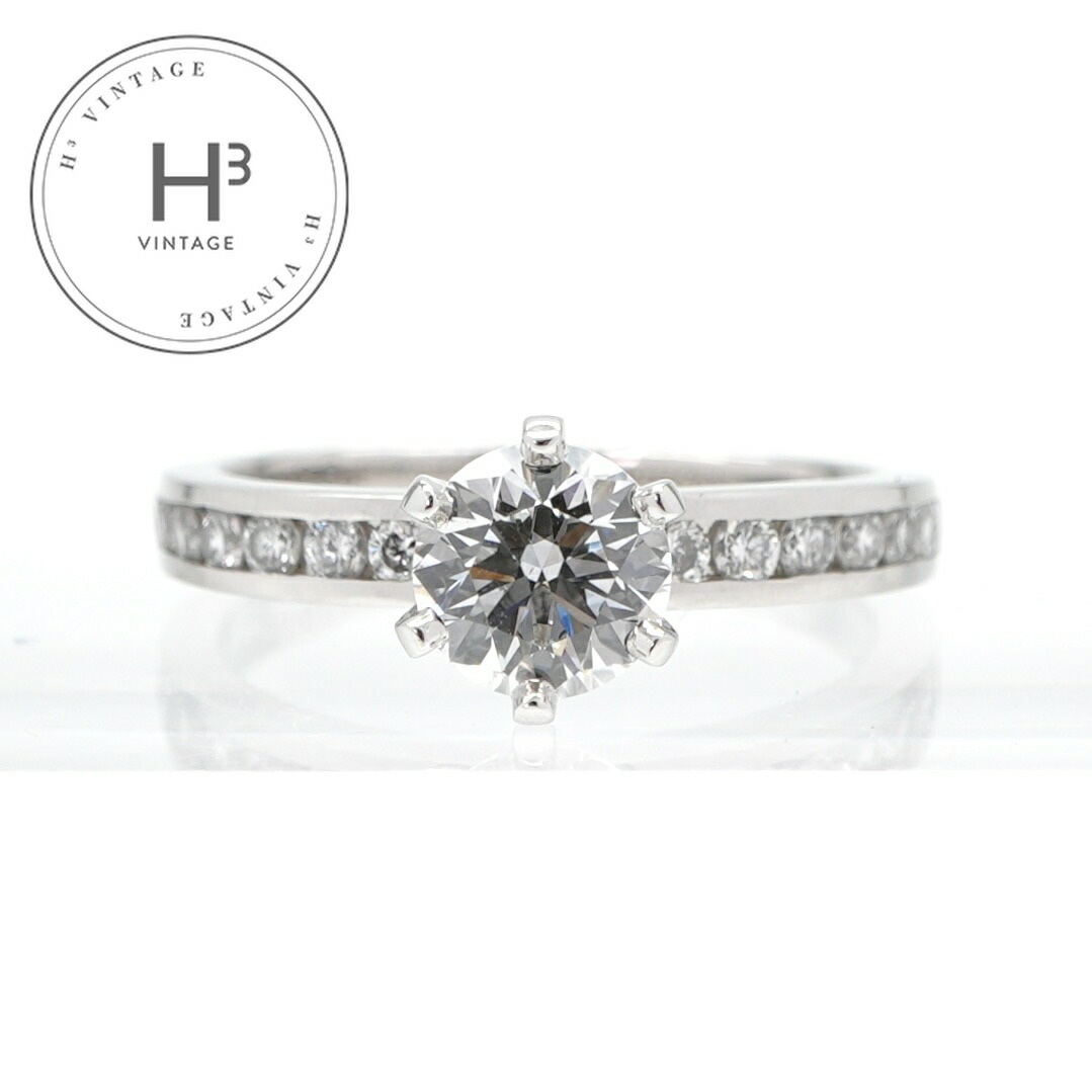 楽天市場】ティファニー チャネル ハーフエタニティの通販