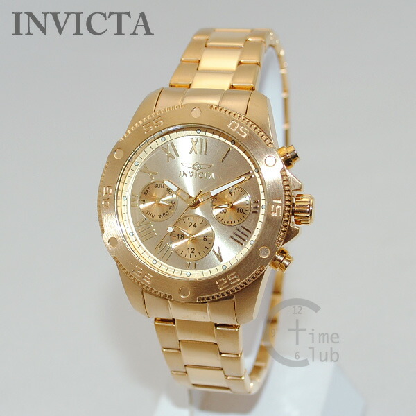楽天市場】インビクタ 腕時計 INVICTA 時計 21731 Wildflower ゴールド