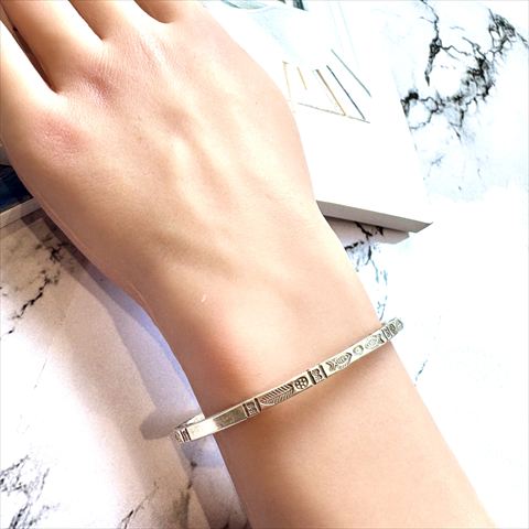 楽天市場】【クーポン】【送料無料】カレンシルバー カレン族バングル