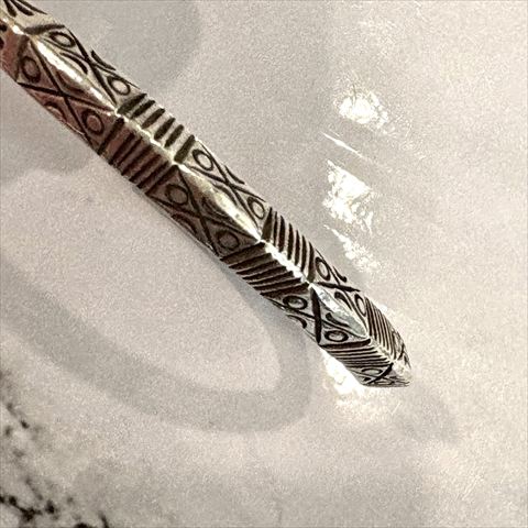 楽天市場】【送料無料】カレンシルバー カレン族バングル シルバー925