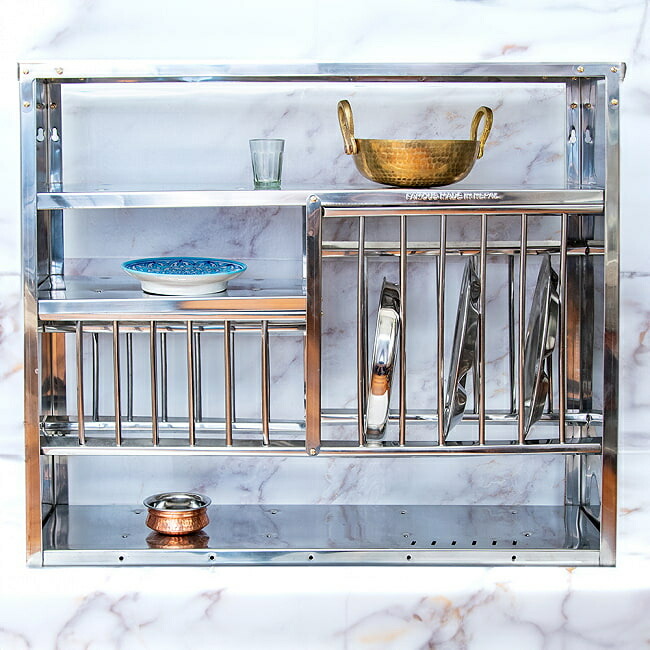 楽天市場】SuperSale 【送料無料】 インディアンキッチンラック 食器棚