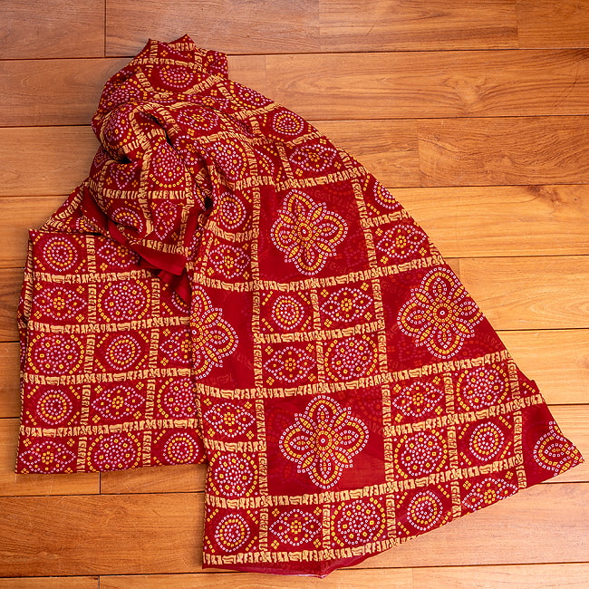 楽天市場】【8色展開】インド伝統模様バンディニプリントのインド