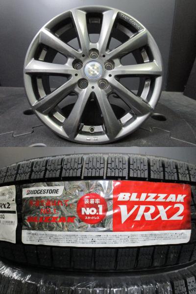 楽天市場】blizzak vrx2 185／65r15 88q ホイールセットの通販