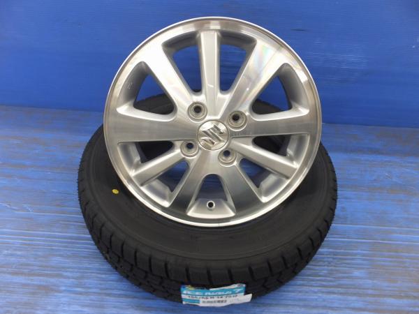 楽天市場】スタッドレスタイヤ 155/65r14（ブランドスズキ）（車用品