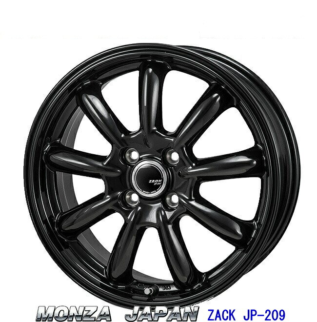 楽天市場】【アルミホイール単品4本価格】【15インチ】【ZACK JP-209