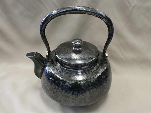 楽天市場】【限界値下げ祭8-OF】【中古】純銀製 湯沸し やかん 特大