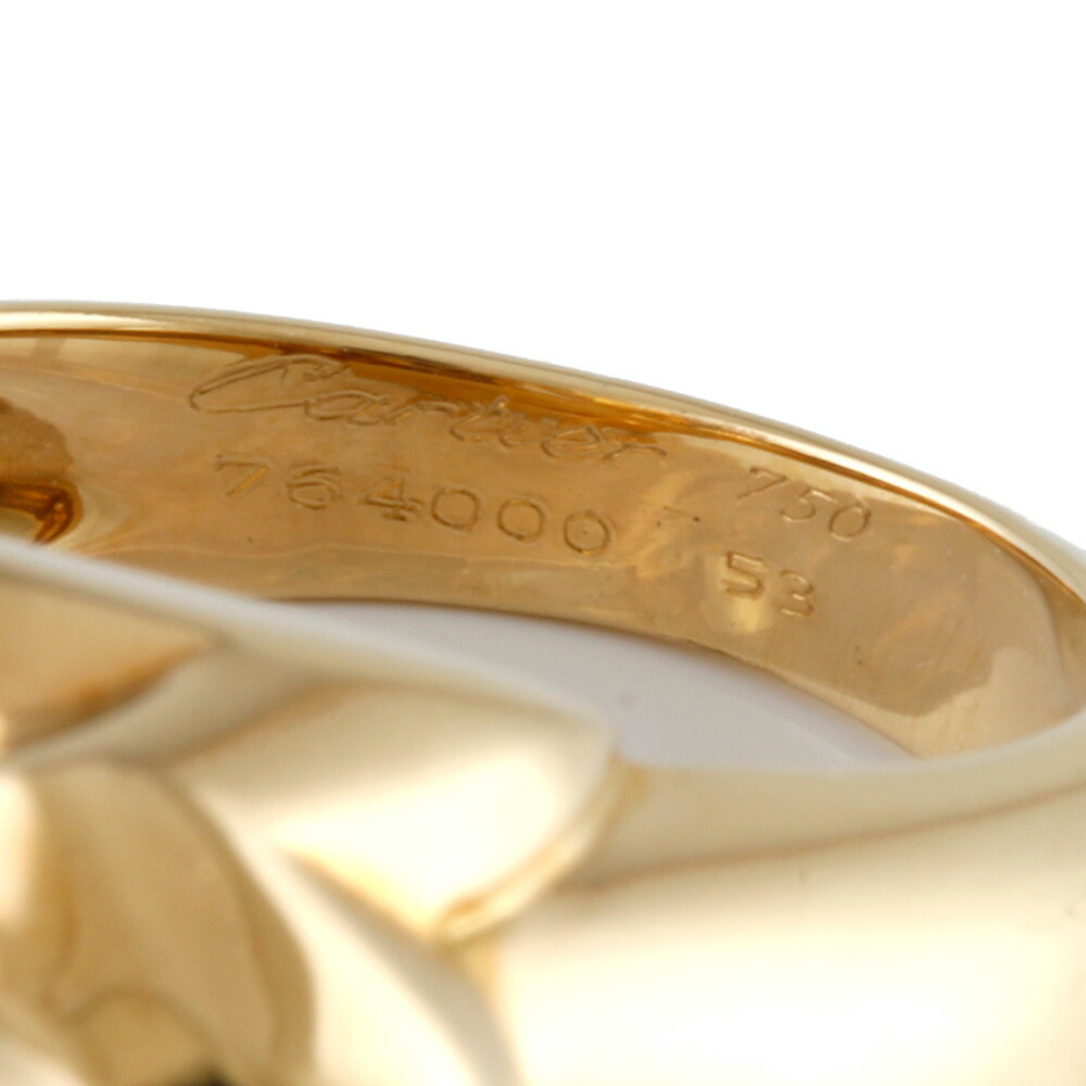 楽天市場】【送料無料】【中古】 CARTIER カルティエ K18 リング 指輪