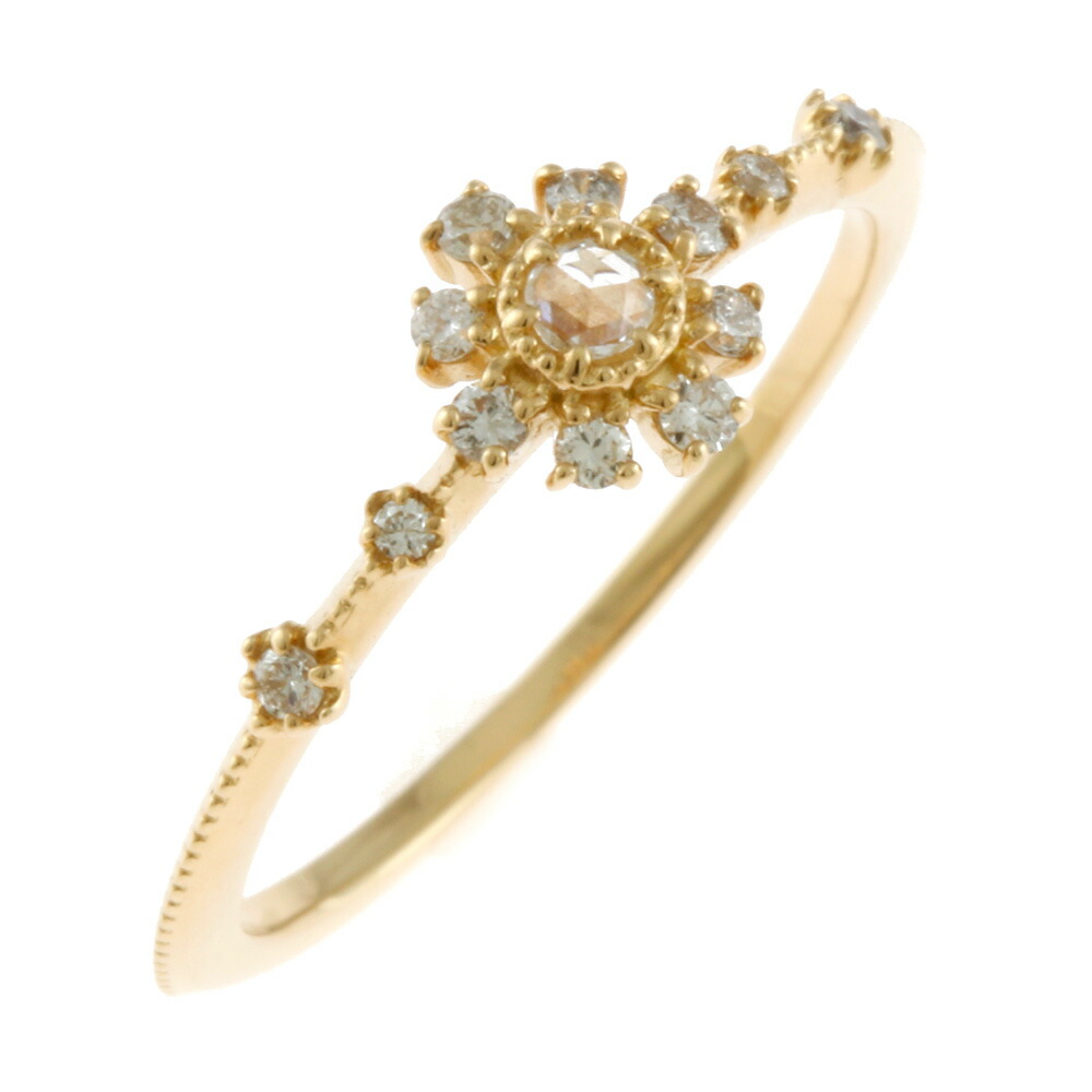 楽天市場】【送料無料】【中古】 agete アガット K18 リング 指輪