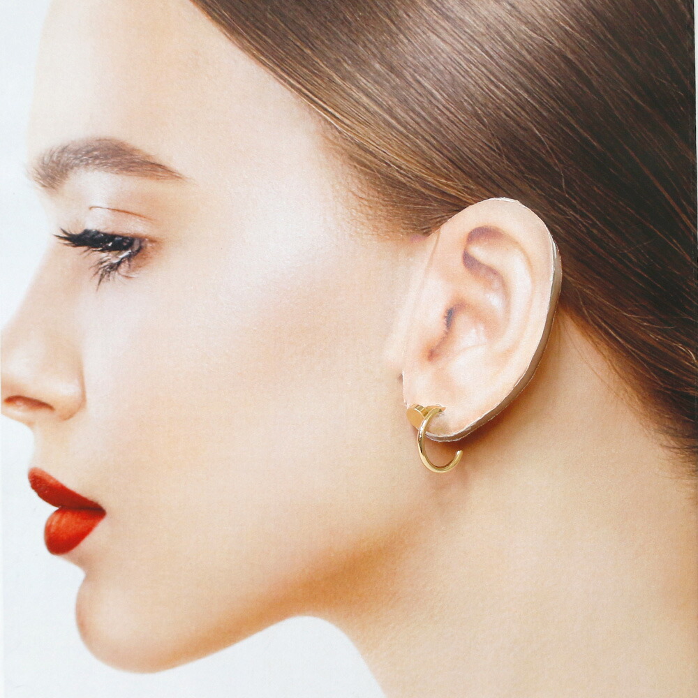 楽天市場】【カルティエ】CARTIER ジュストアンクル ピアス 18金 K18