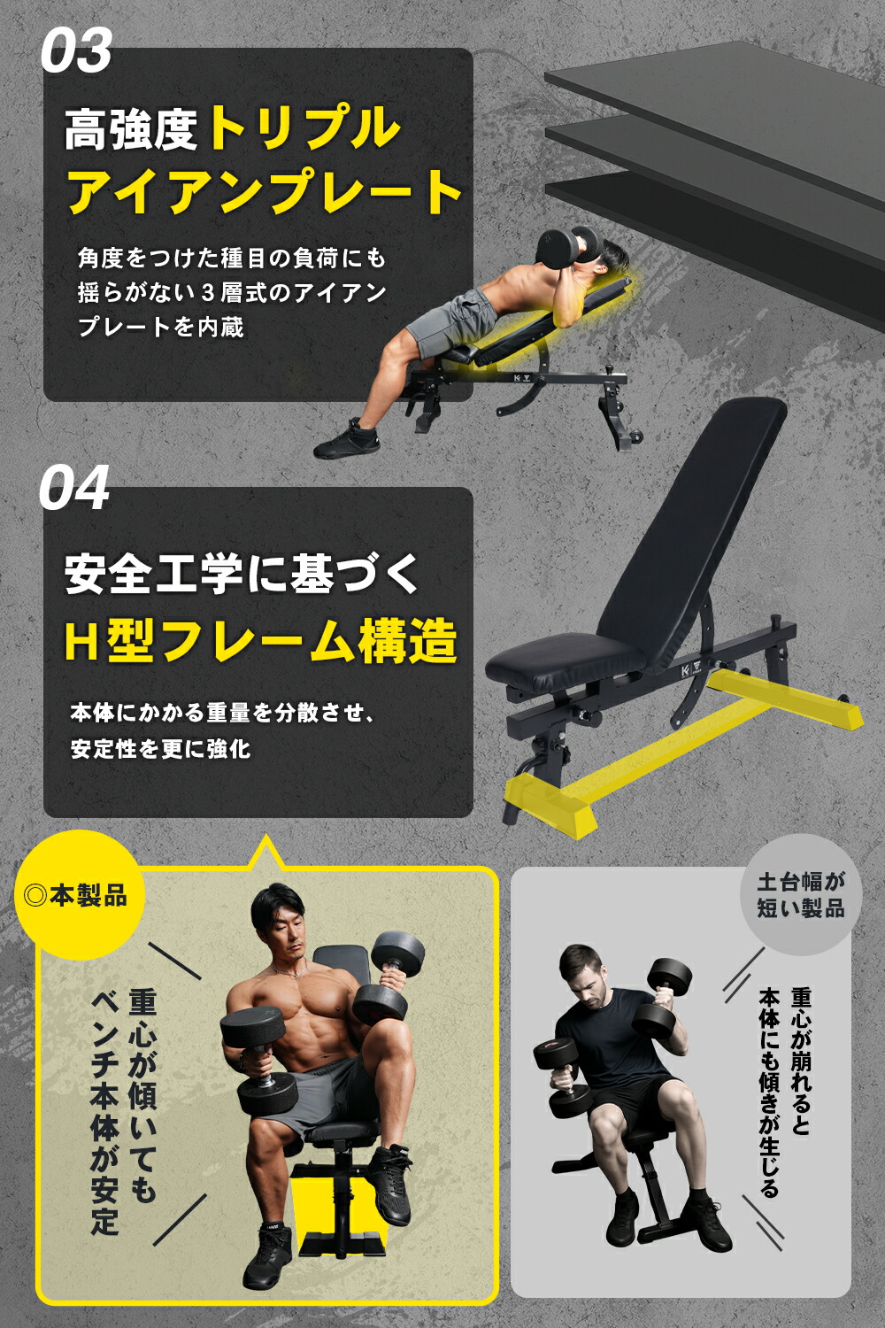 楽天市場】【久野圭一コラボ】クロスベンチ トレーニングベンチ [1年