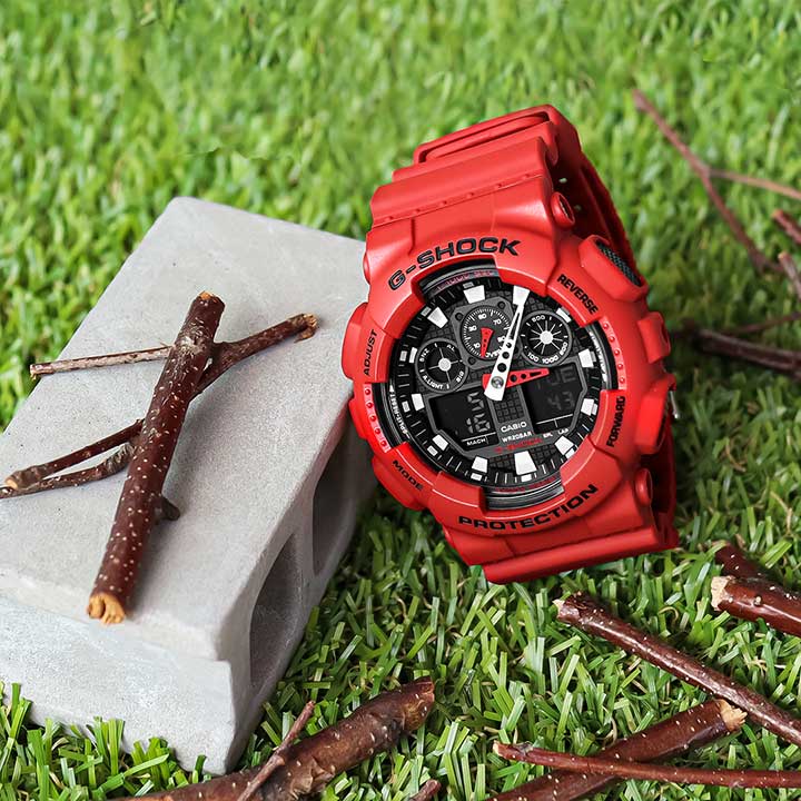 楽天市場】ペアウォッチ CASIO カシオ G-SHOCK Gショック GA-100B-7A