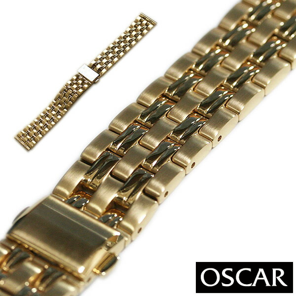 楽天市場】時計ベルト BAMBI バンビ オスカー メタル 金属 ブレス