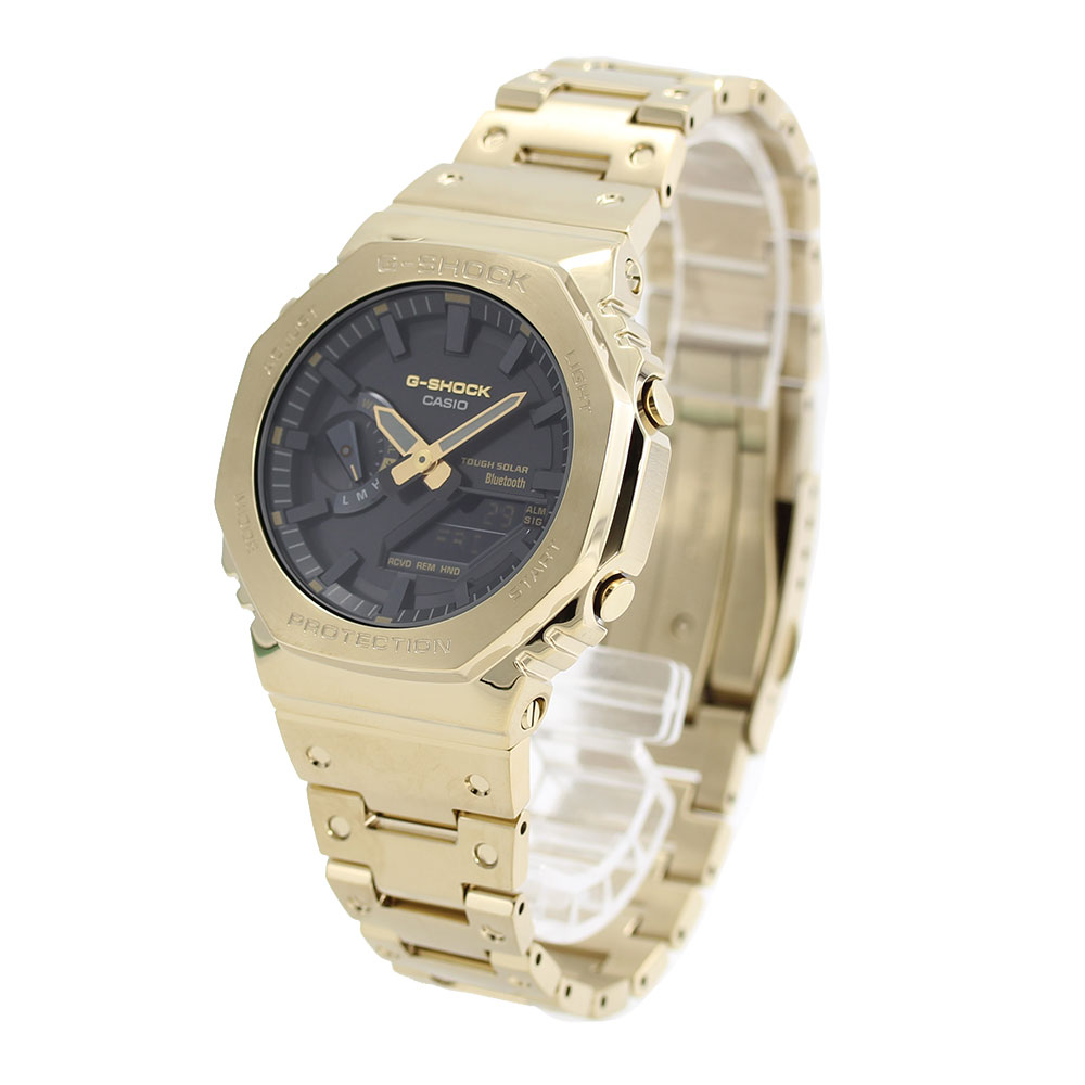 楽天市場】CASIO G-SHOCK GM-B2100GD-9A 2100 Series フルメタル