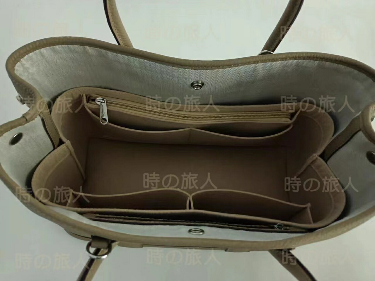 楽天市場】バッグインバッグ エルメス ガーデンパーティー PM インナー