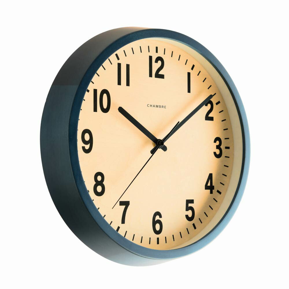 楽天市場】シャンブル 壁掛け時計 CHAMBRE PUBLIC CLOCK NAVY CH
