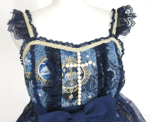 楽天市場】Angelic Pretty / Celestialジャンパースカート＆ボンネット